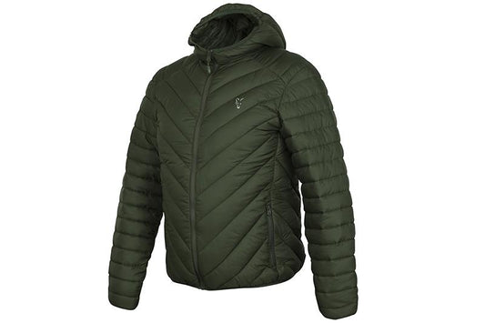 Fox Collection Green Silver Quilted Jacket