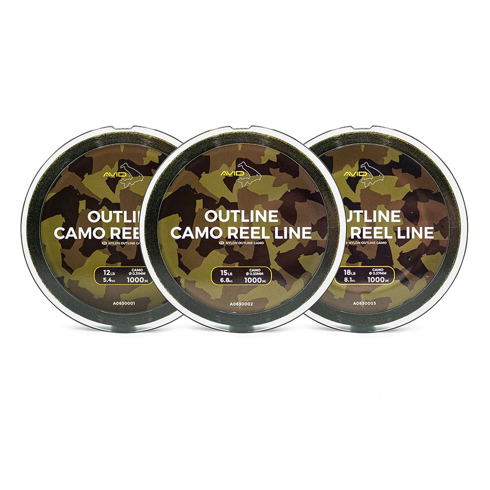 Avid Outline Camo Reel Line
