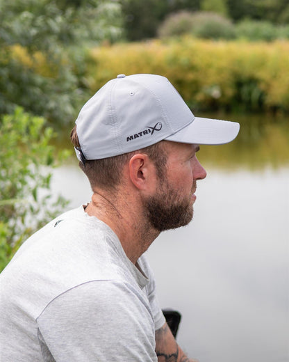 Matrix Faded Print Cap - Light Grey