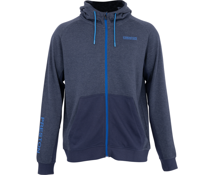 Preston Navy Tide Zip Hoodie