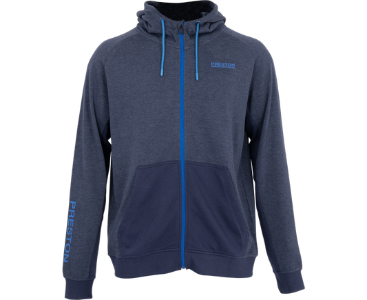 Preston Navy Tide Zip Hoodie
