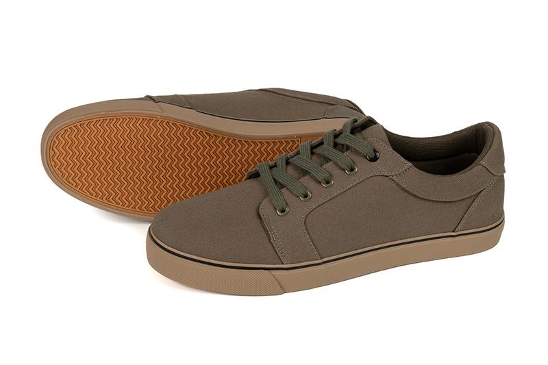 Fox Khaki Canvas Shoes