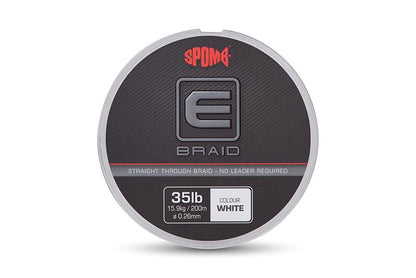 Spomb E Braid 0.26mm 35lb 200m White