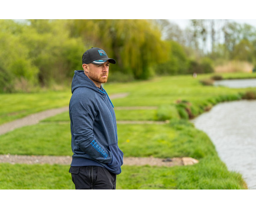 Preston Navy Tide Zip Hoodie