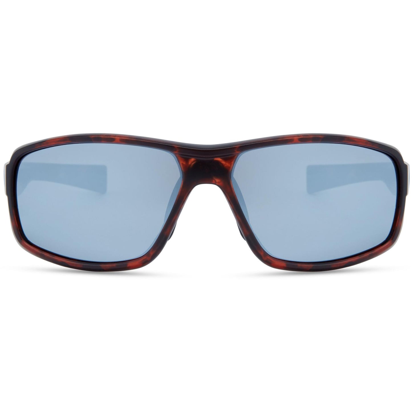 Madison Target Brown Tortoise Shell Sunglasses - Silver Mirror Lens