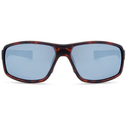 Madison Target Brown Tortoise Shell Sunglasses - Silver Mirror Lens