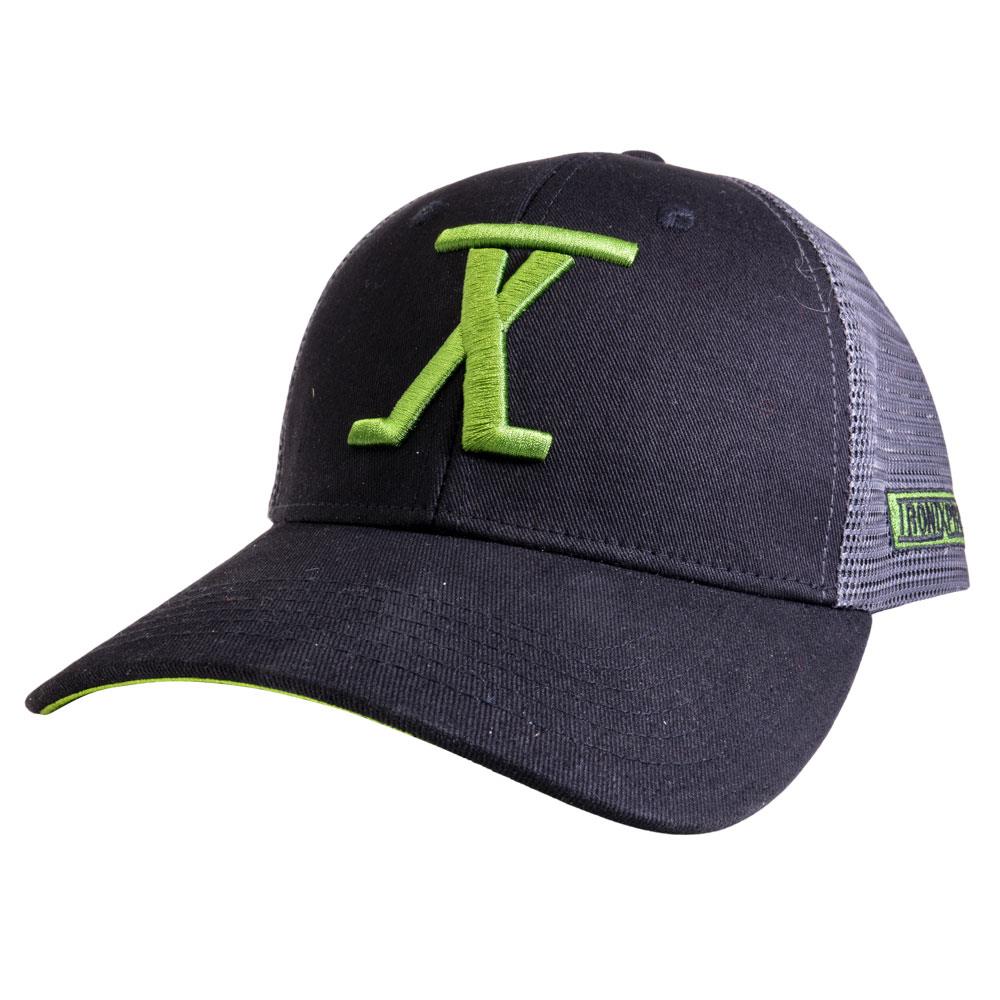 TronixPro X Front Trucker Cap Grey/Black/Green