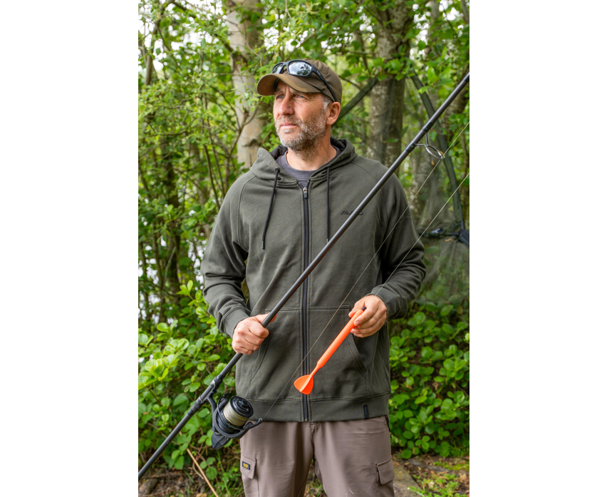 Avid Bearing Zip Hoodie Green