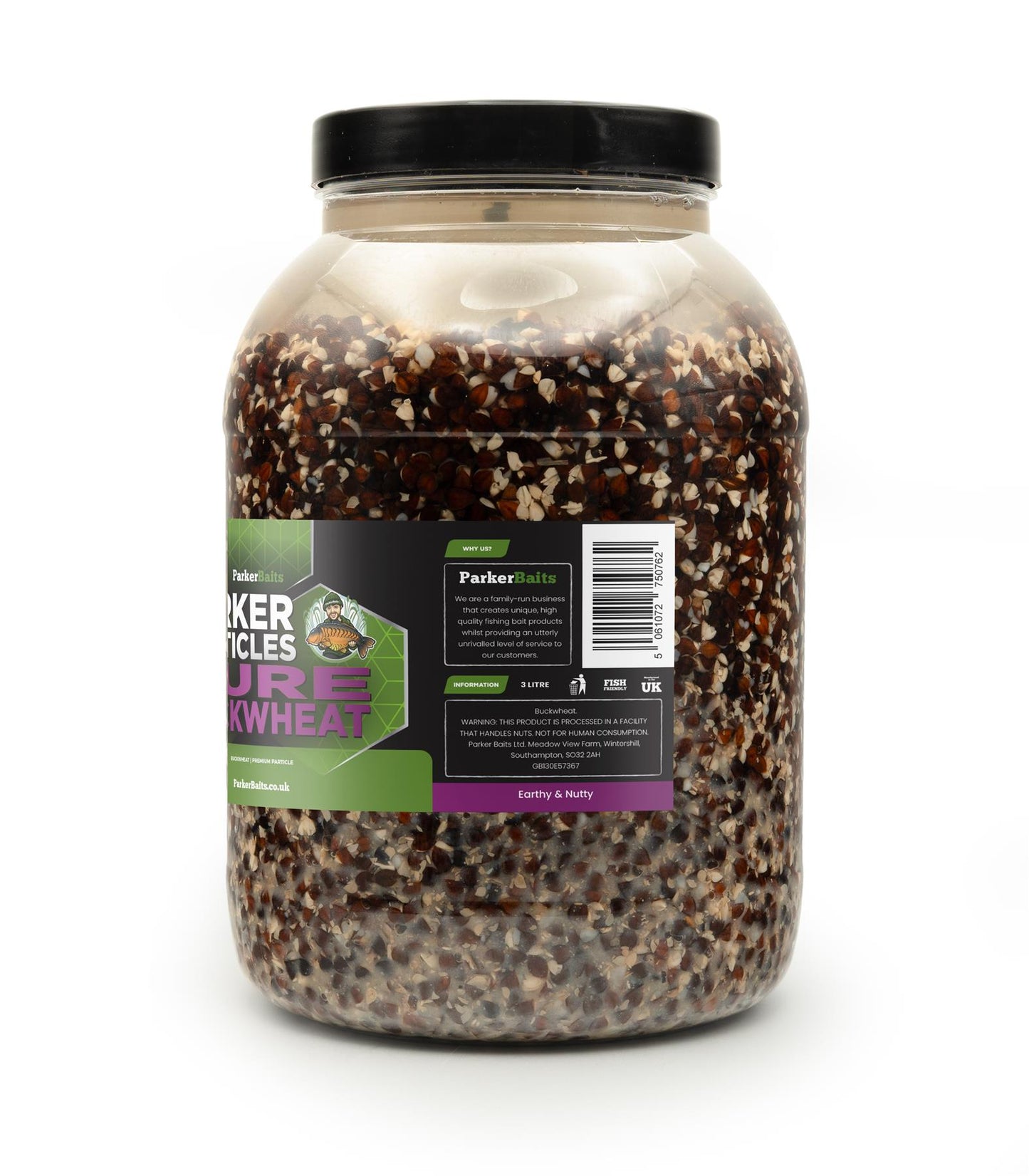 Parker Baits Shelf Life Particle Pure Buckwheat