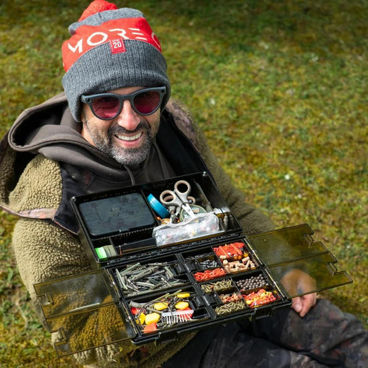 One More Cast In Too Deep Splash Camo Tackle Box