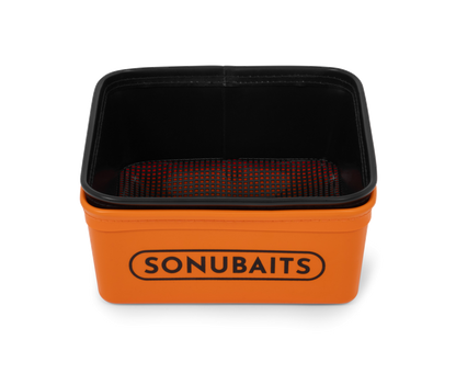 Sonubaits EVA Bait Tub & Strainer Set