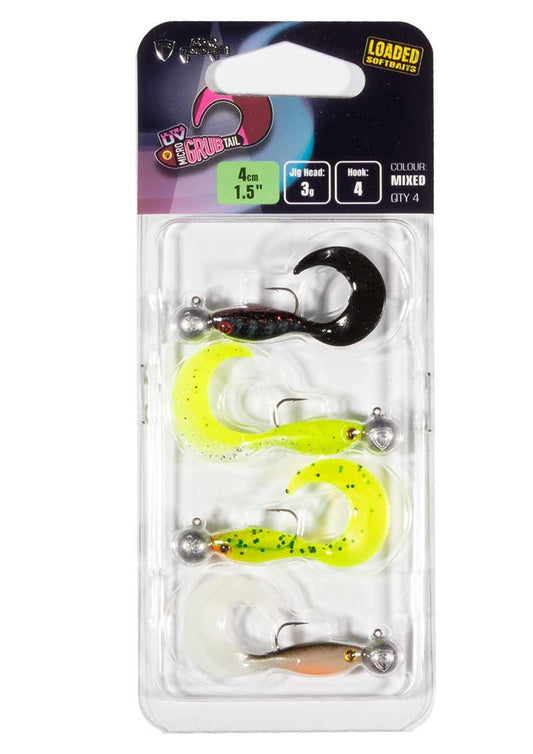 Fox Rage Micro Grub Mixed UV Loaded Pack