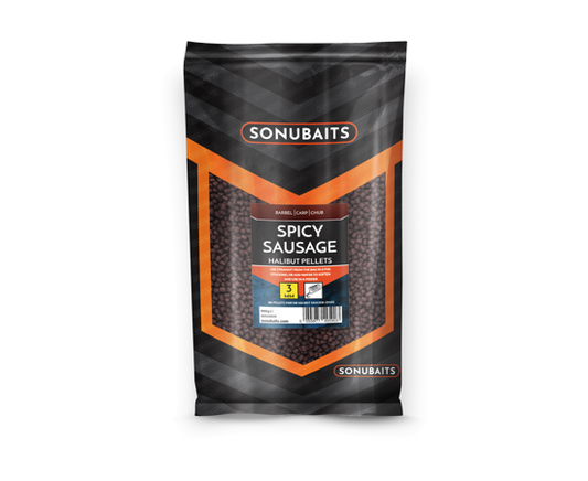 Sonubaits Spicy Sausage Halibut Pellets