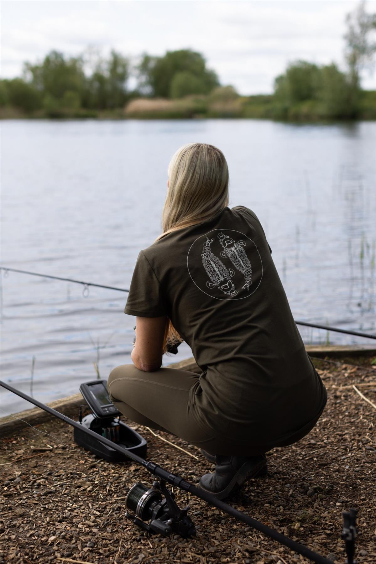 Korda Womens Mandala Tee Dark Olive