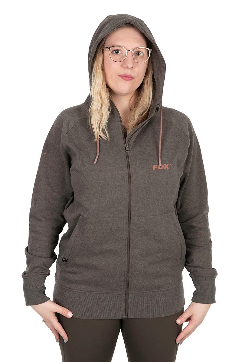Fox Womens Zipped Hoodie