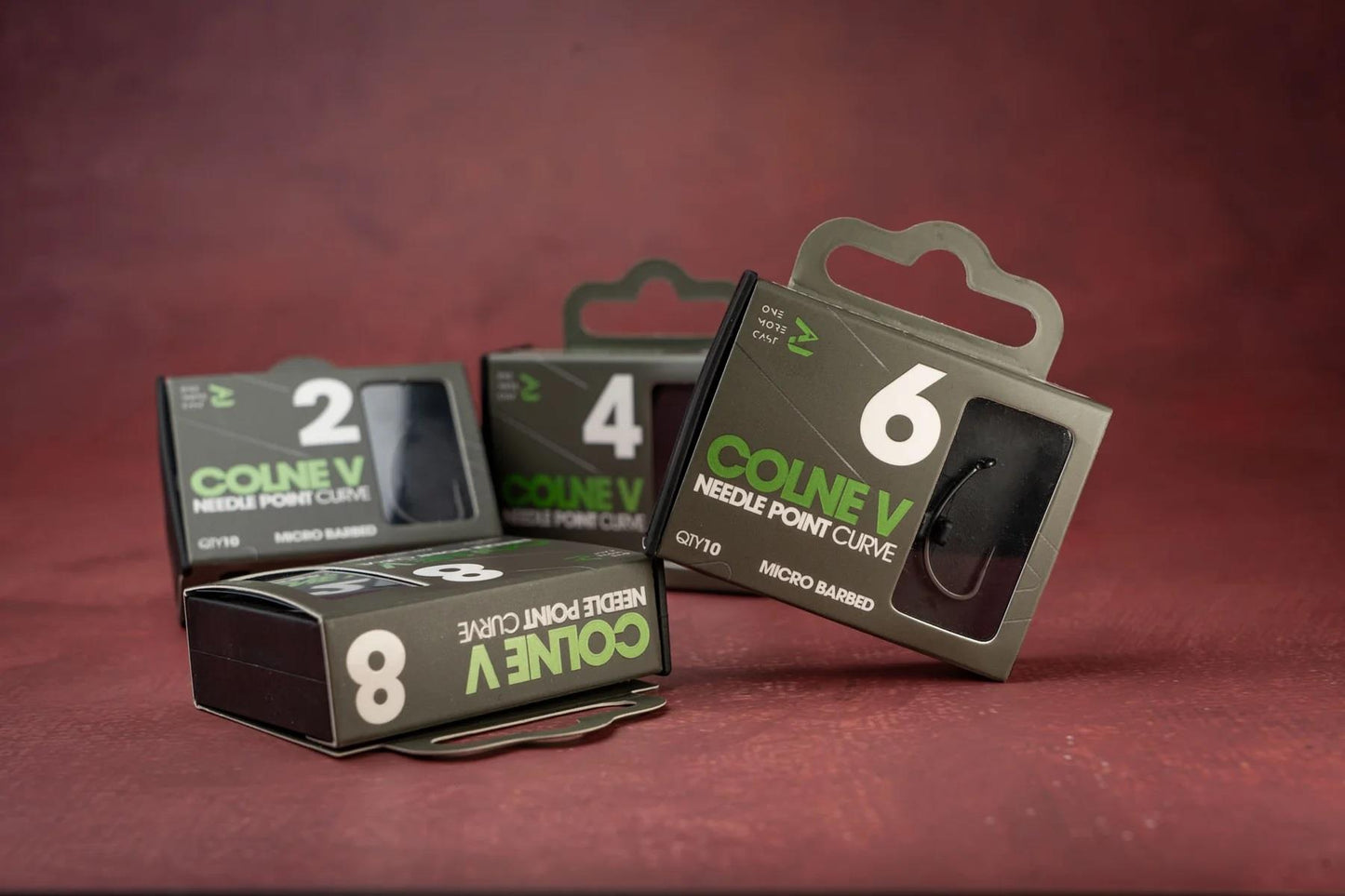 One More Cast Colne-V Needle Point Curve Hooks