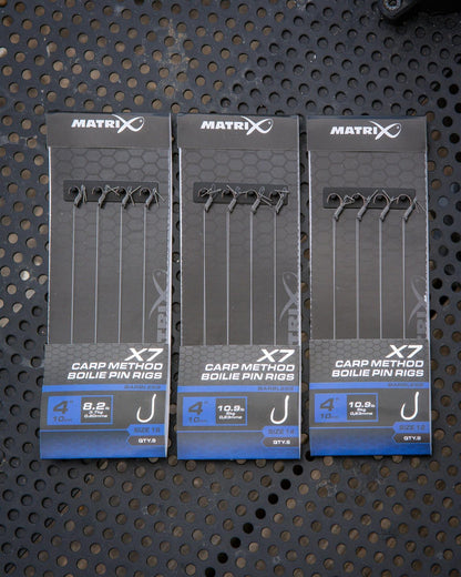 Matrix Carp Method Boilie Pin Rigs 10cm