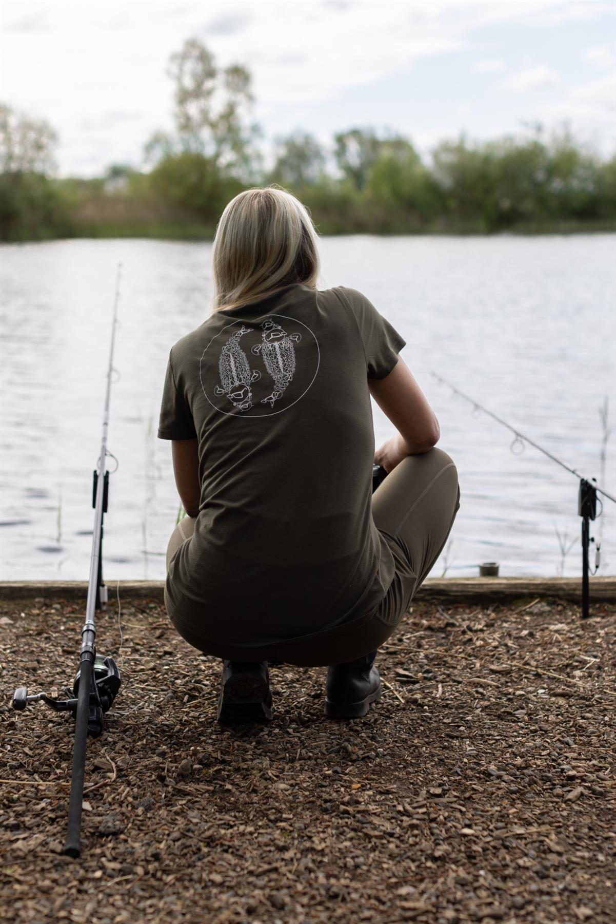 Korda Womens Mandala Tee Dark Olive