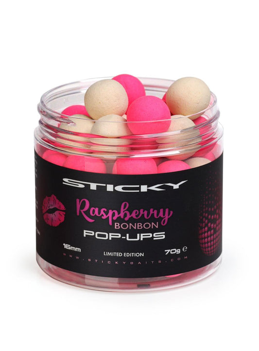 Sticky Baits Raspberry BonBon Pop-Ups 16mm