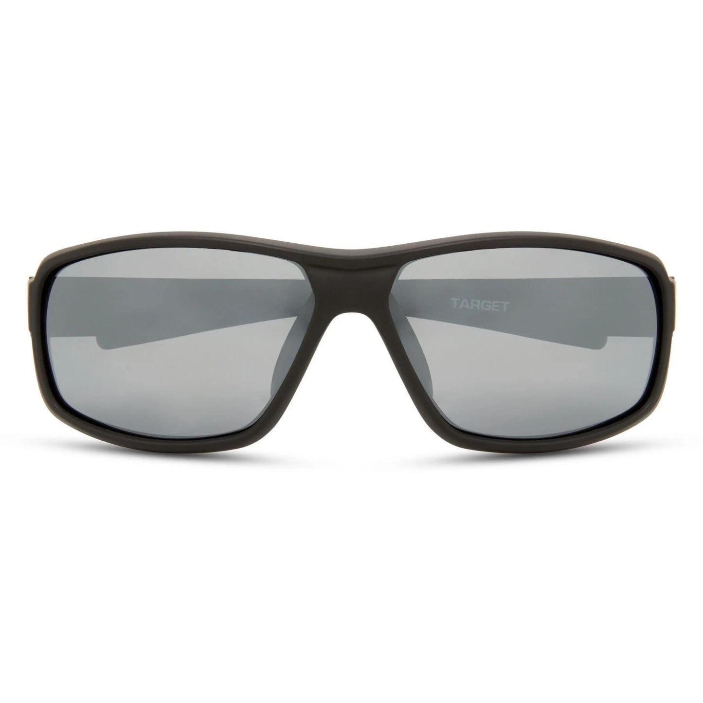 Madison Eyewear Target Matt Black Sunglasses 3 Polarised Lens - Silver Bronze Yellow