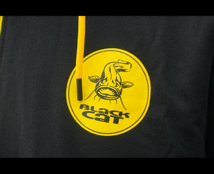 Black Cat Zip Hoody
