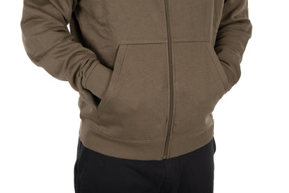 Fox Collection Zipped Hoody Green