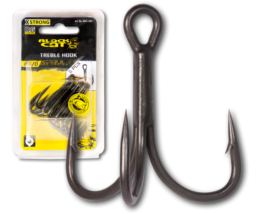 Black Cat Treble Hook DG
