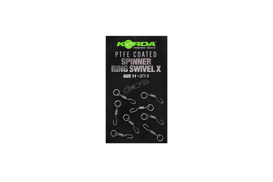 Korda PTFE Spinner Ring Swivels X Size 11
