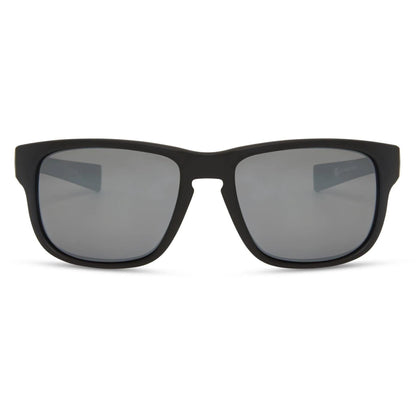 Madison Eyewear Signal Matt Black Sunglasses 3 Polarised Lens - Silver Bronze Yellow