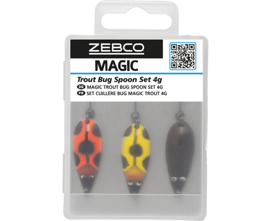 Zebco Magic Trout Bug Spoon Set 4g