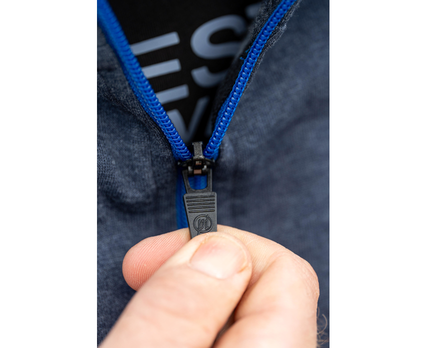 Preston Navy Tide Zip Hoodie