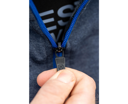 Preston Navy Tide Zip Hoodie