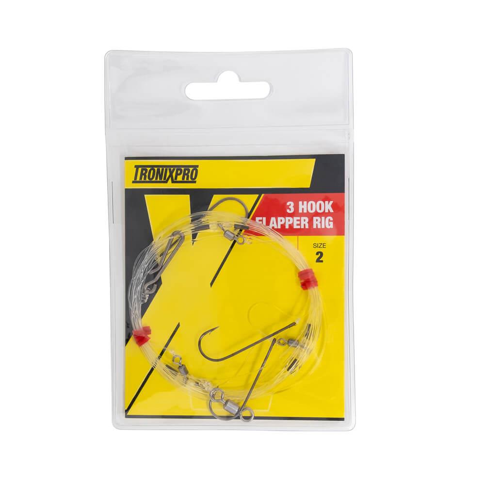 TronixPro Hand Tied Rig 3 Hook Flapper