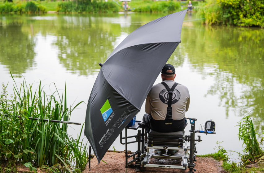 Preston Inception Fibreglass Flatback Brolly 50"