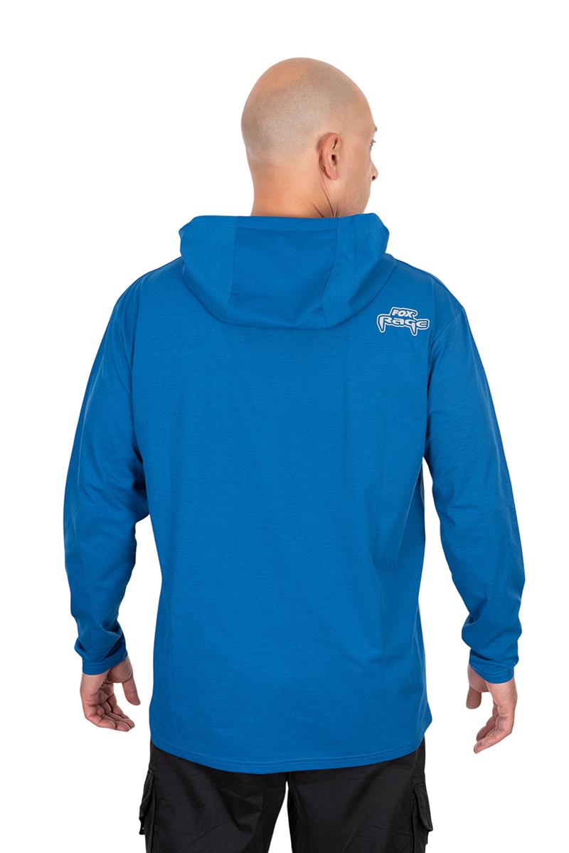 Fox Rage Blue Hooded T