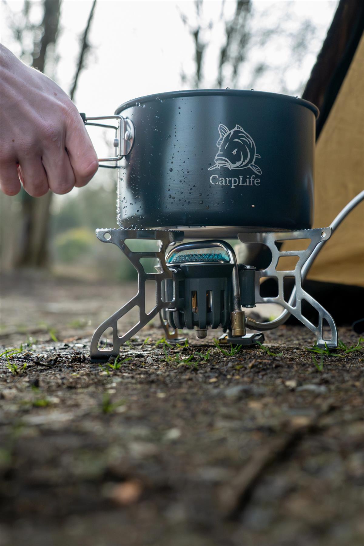 CarpLife Night Forge Saucepan & Spatula