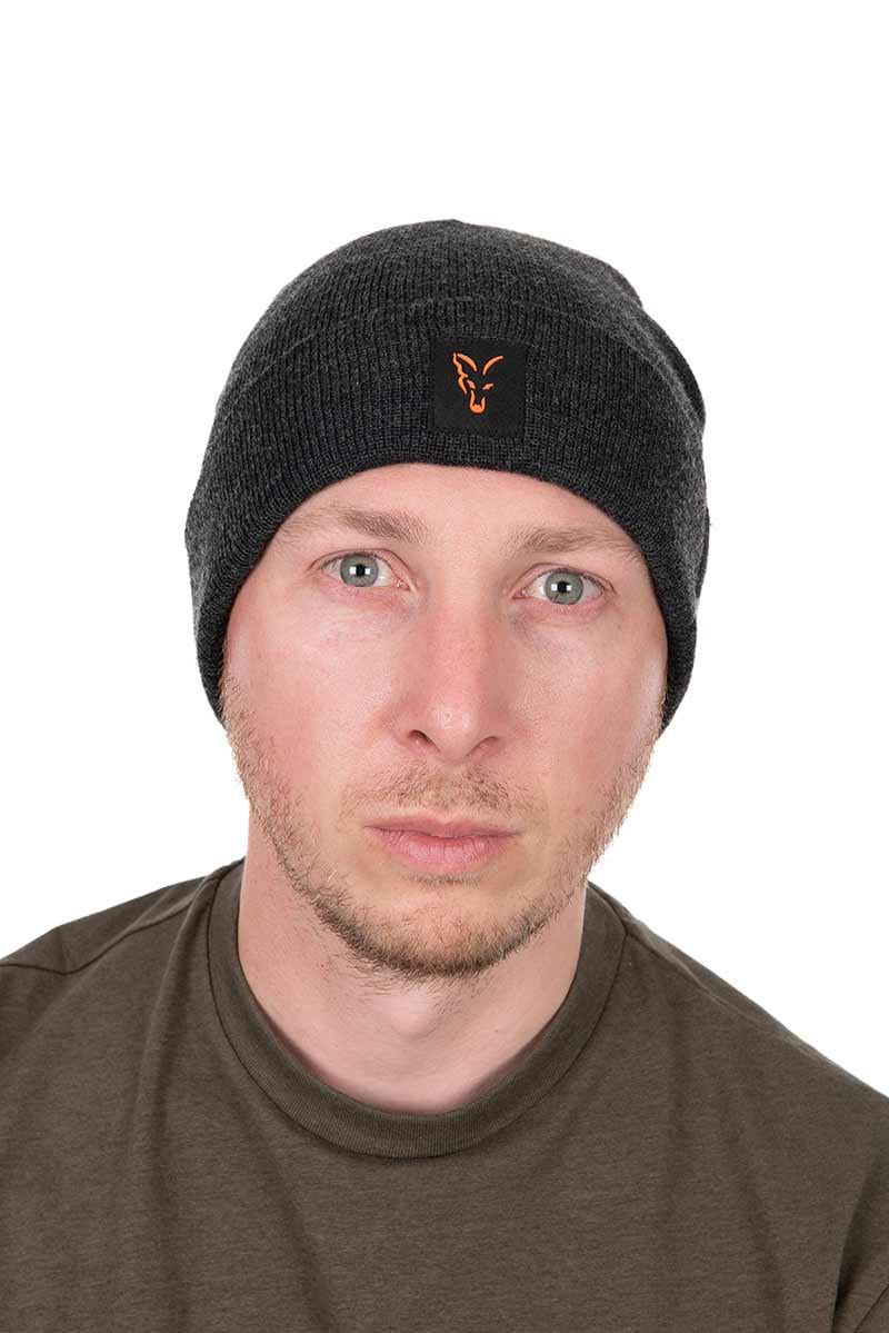 Fox Collection Beanie Black/Orange