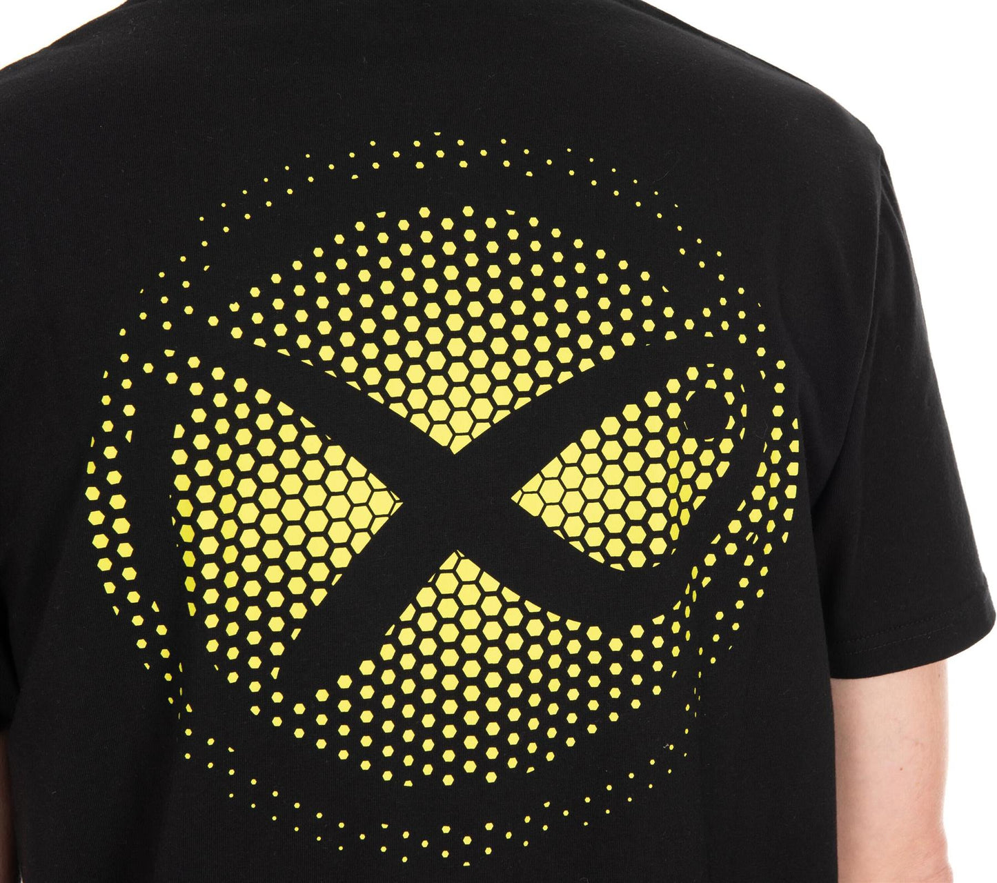 Matrix Large Fade Logo T-Shirt Black/Lime