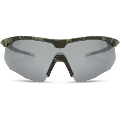 Madison Eyewear Shields Camo Sunglasses 3 Polarised Lens Pack - Silver Bronze Yellow