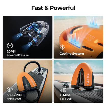 Flextail EVO Paddleboard Pump