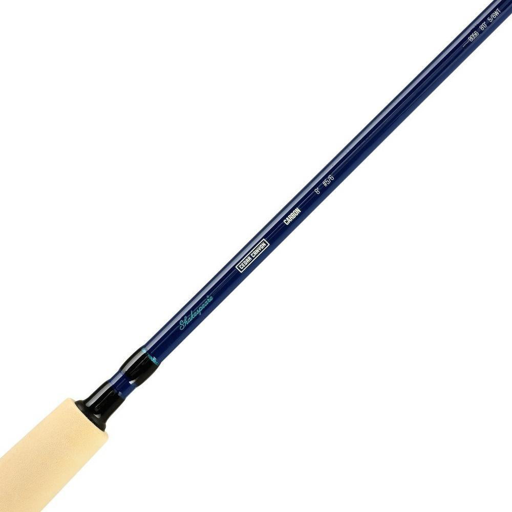 Shakespeare Cedar Canyon Carbon Fly Kit 8ft 5/6wt 4pc