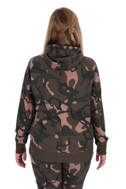 Fox Womens Camo Zipped Hoodie