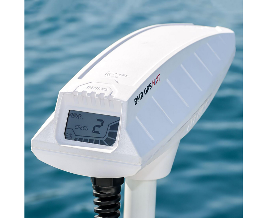 Rhino Motors BMR GPS NxT 95 XL Shaft 24V Electric Outboard Motor white