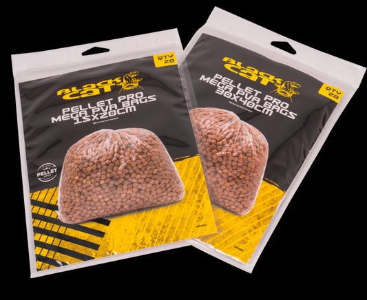 Black Cat Pellet Pro Mega Pva Bags
