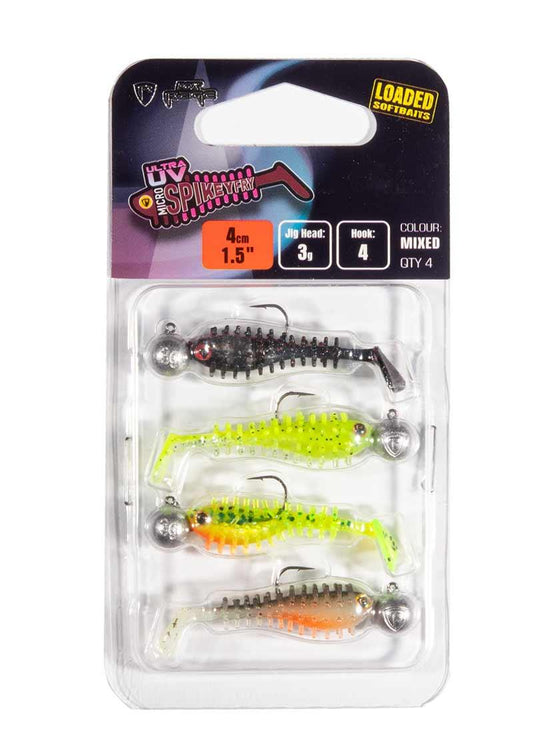 Fox Rage Micro Spikey Mixed UV Loaded Pack