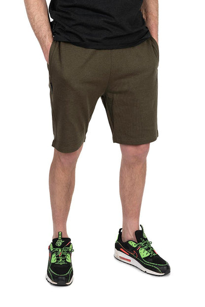 Fox Collection Light Weight Jogger Shorts Green & Black