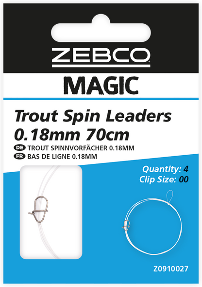 Zebco Magic Trout Spin Leaders