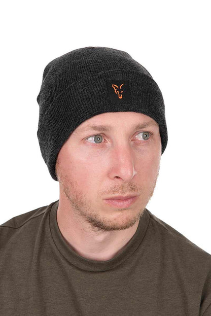 Fox Collection Beanie Black/Orange