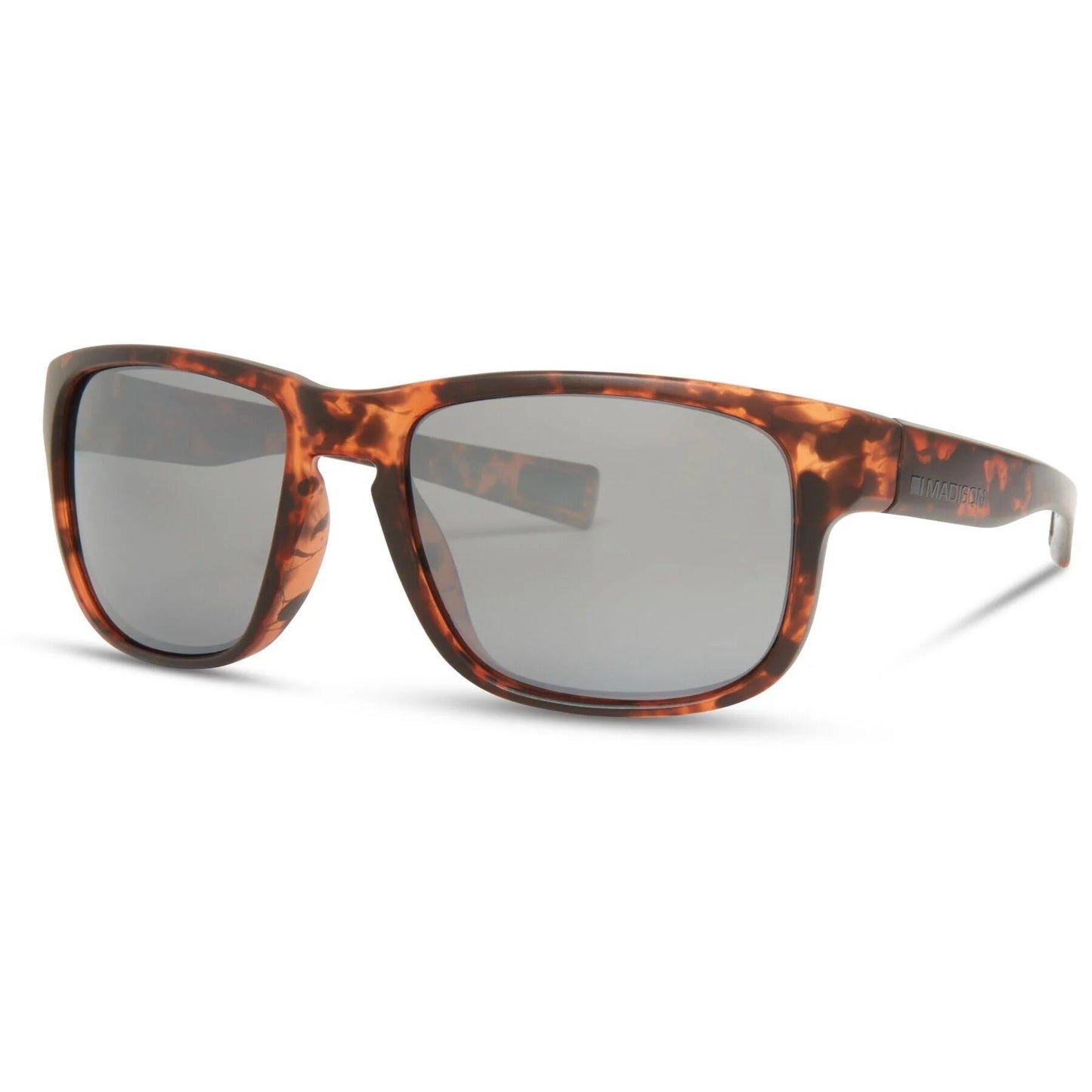 Madison Eyewear Signal Dark Tortoise Sunglasses 3 Polarised Lens - Silver Bronze Yellow