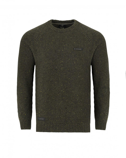 Korda Mindset Fisherman Knitted Sweater Dark Olive